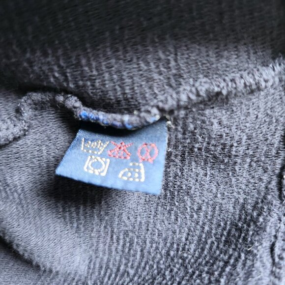 Chaps Ralph Lauren Shirt Men's Large Long Sleeve Button Up Blue Stripes Cotton - Picture 6 of 10